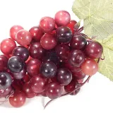 Bunch of Artificial Red Grapes 25 cm