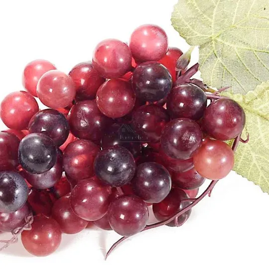 Grappe de Raisin rouge Artificielle 25 cm