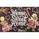 Non-slip Spicy Christmas doormat Brown
