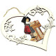 Alsace wooden heart decor La petite Pâtissière Hansi