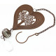 Heart of Alsace in metal laser decoration Tree of Life