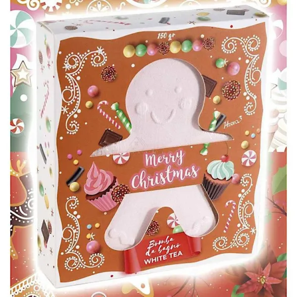 Coffret Bombe de Bain Mannele au Thé Blanc