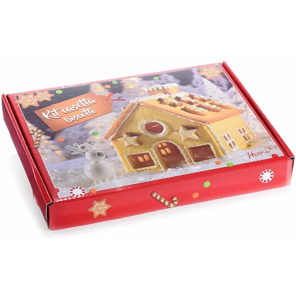 Box of 10 steel cookie cutters for house construction