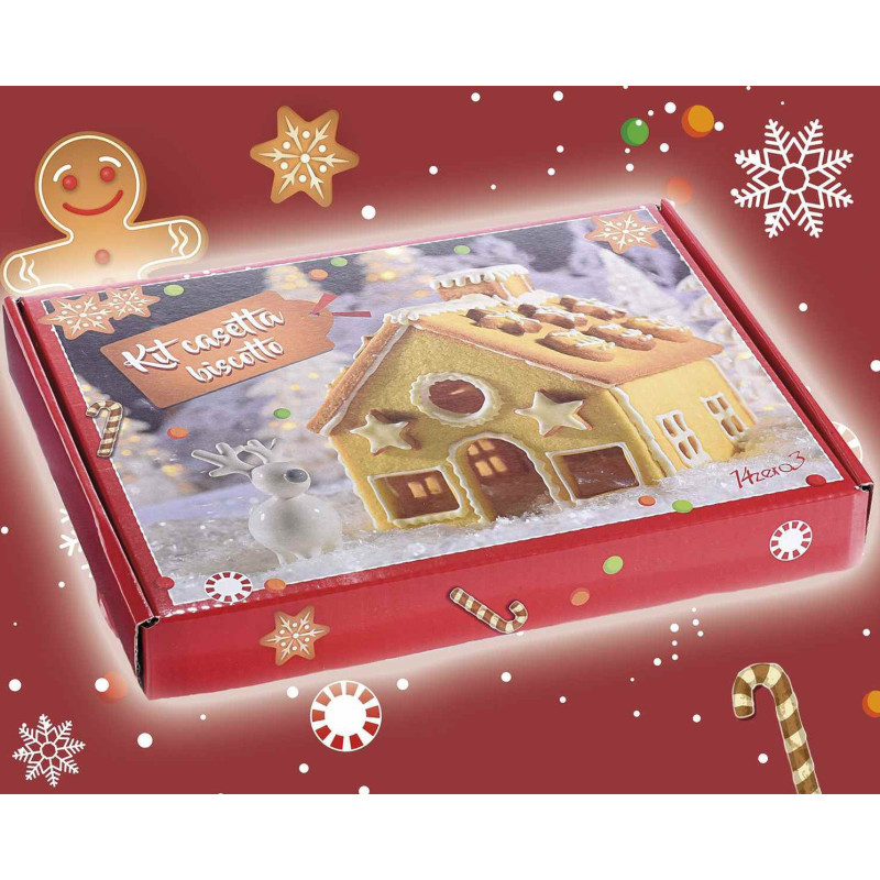 Box of 10 steel cookie cutters for house construction