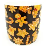 House Box with Porcelain Mug, Mannele decor, House and Bells