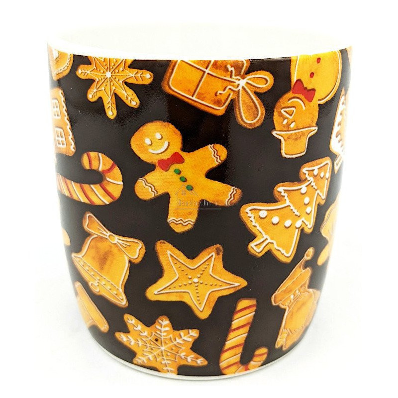 Coffret Maison avec Mug en Porcelaine décor Mannele, Maison et Cloches