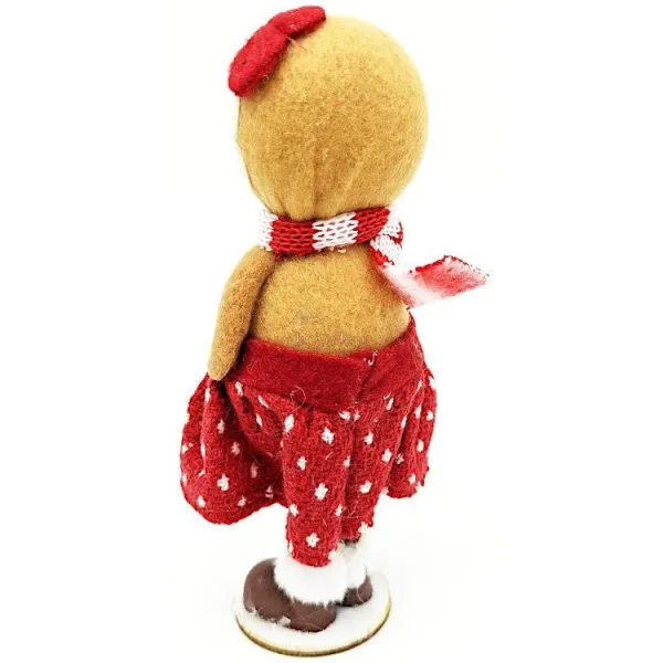 Decorative Gingerbread Girl Snowman