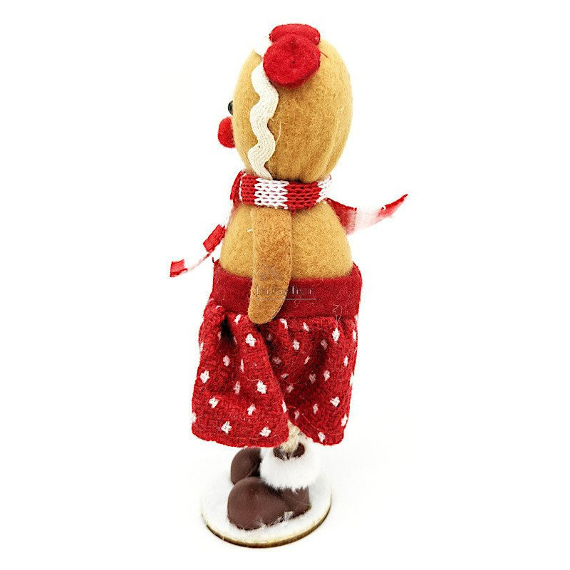 Bonhomme Fille en Pain d'Epices décoratif à poser