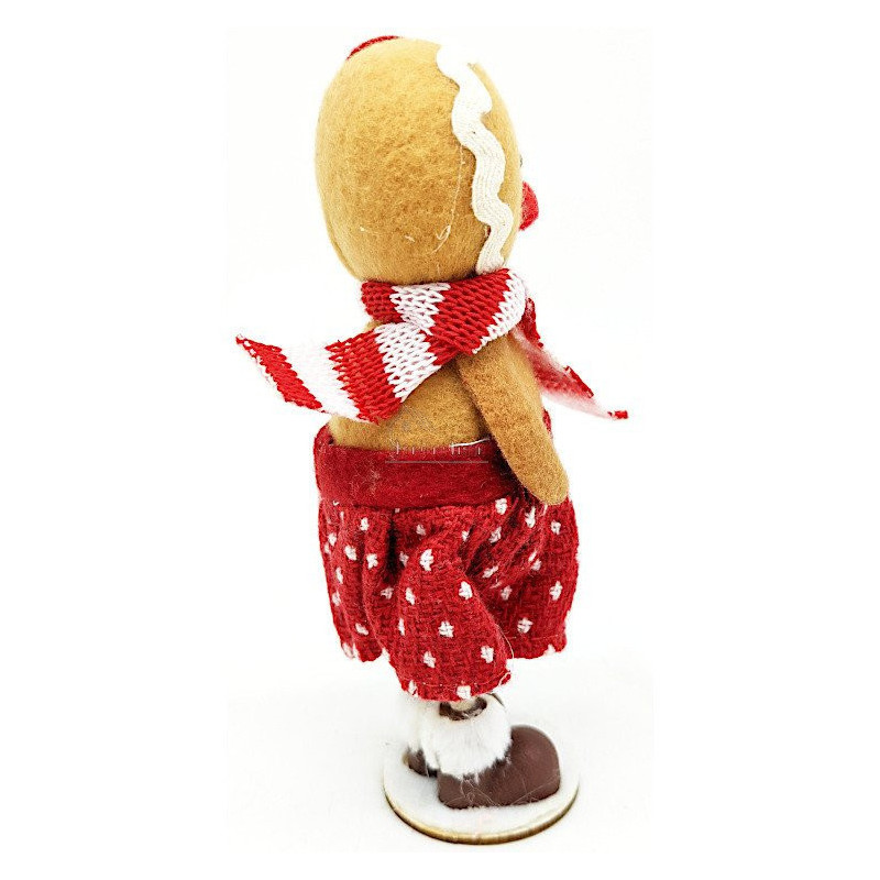 Bonhomme Fille en Pain d'Epices décoratif à poser