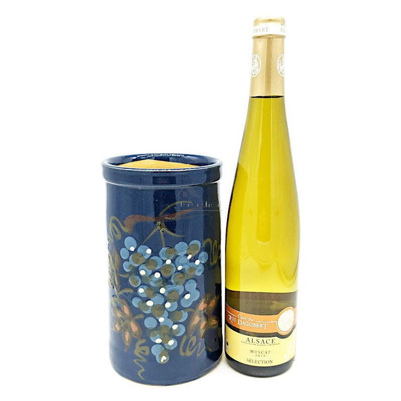 Soufflenheim Blue Wine Brick Vineyard decor