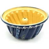 Soufflenheim Daisies Blue Kougelhopf Mold 21 cm