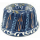 Soufflenheim Gänseblümchen Blau Kougelhopf Form 23 cm