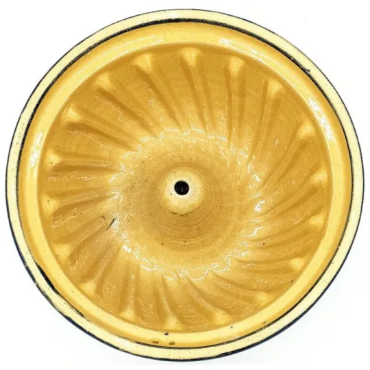 Bakvorm Kougelhopf Blauw van Soufflenheim Madeliefjes 23 cm