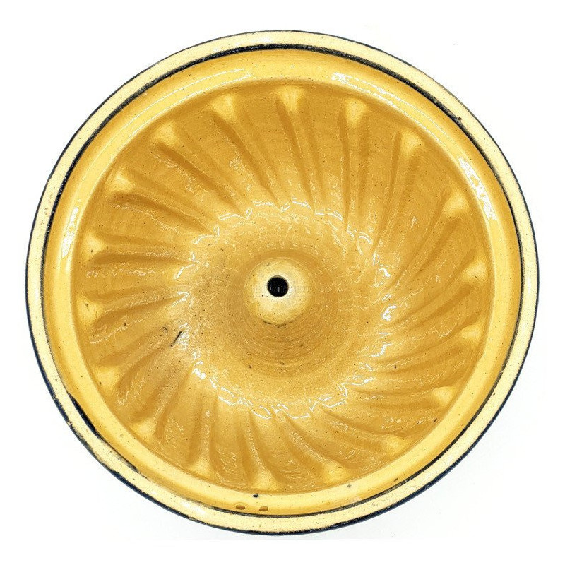 Soufflenheim Gänseblümchen Blau Kougelhopf Form 23 cm