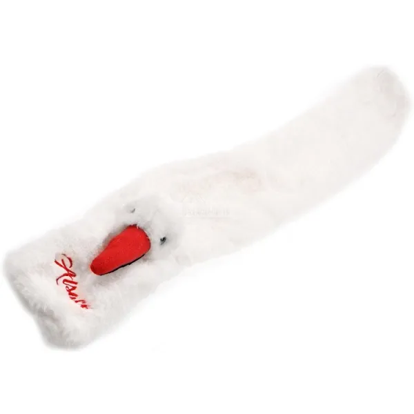 Écharpe Peluche avec Cigogne ultra douce 95 cm