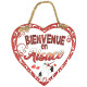 Coeur à suspendre Bienvenue en Alsace