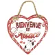 Coeur à suspendre Bienvenue en Alsace