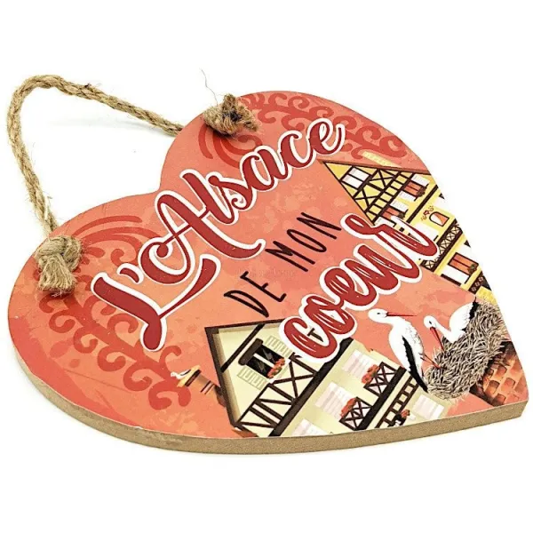 Heart to hang Alsace of my heart