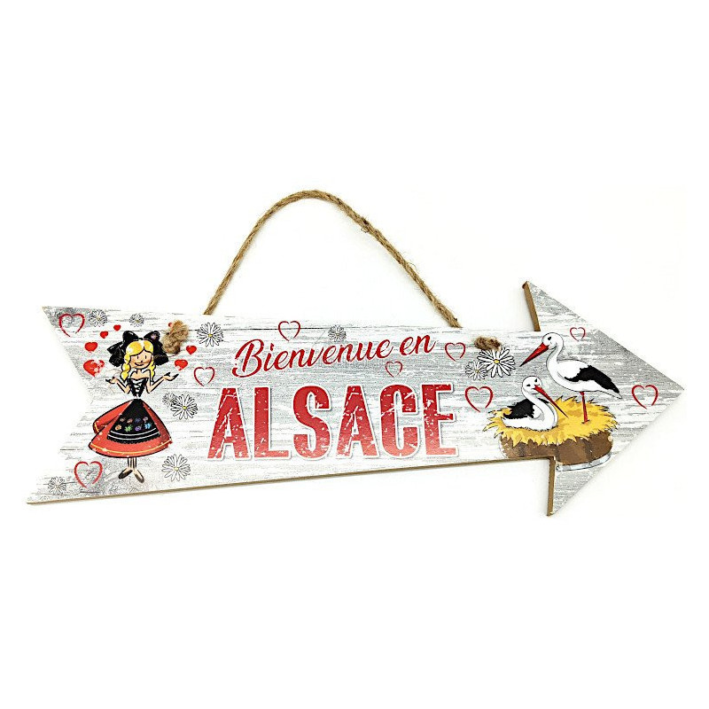 Alsatian Hanging Arrow and Alsatian Stork Nest Panel