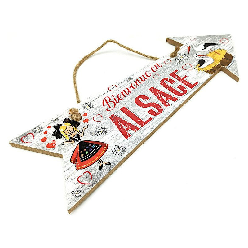 Alsatian Hanging Arrow and Alsatian Stork Nest Panel