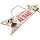 Alsatian Hanging Arrow and Alsatian Stork Nest Panel