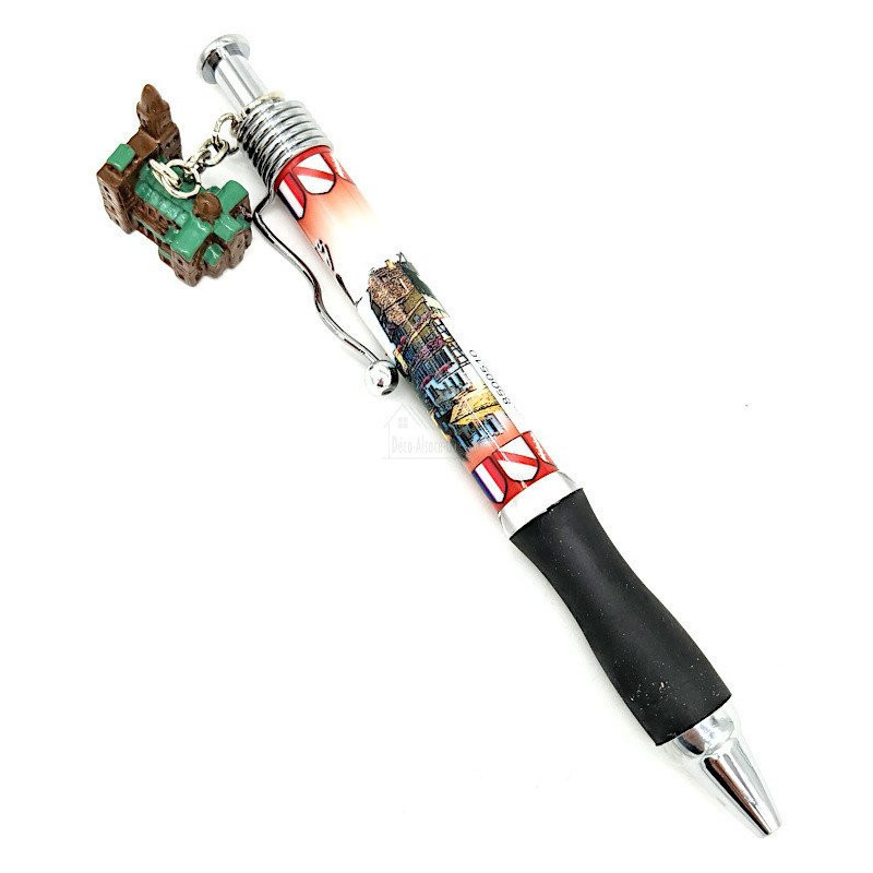 Strasbourg Ballpoint Pen with Strasbourg Cathedral Charm