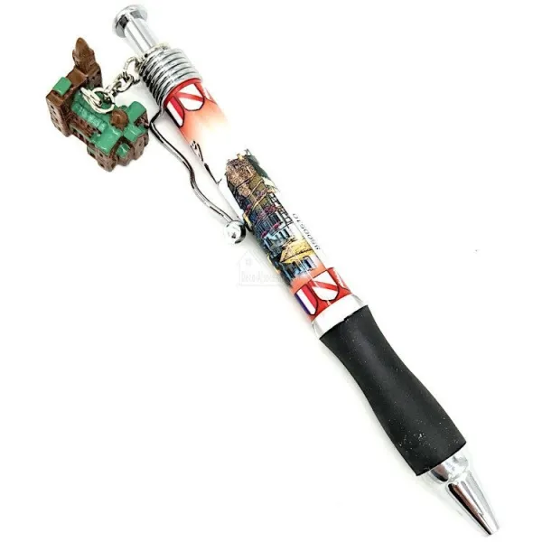 Strasbourg Ballpoint Pen with Strasbourg Cathedral Charm