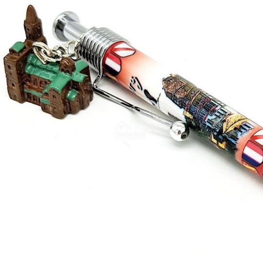 Strasbourg Ballpoint Pen with Strasbourg Cathedral Charm