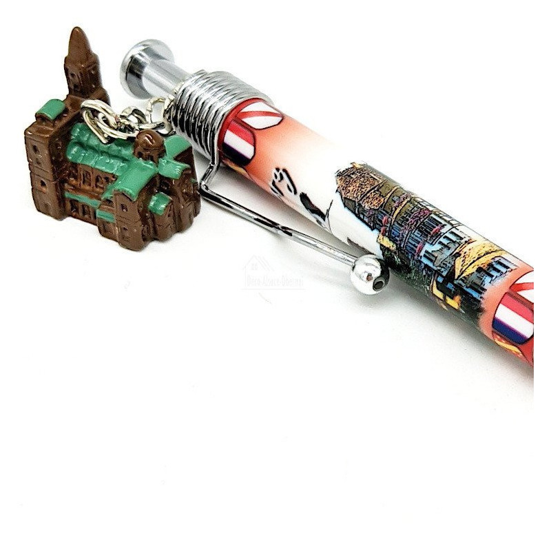 Strasbourg Ballpoint Pen with Strasbourg Cathedral Charm