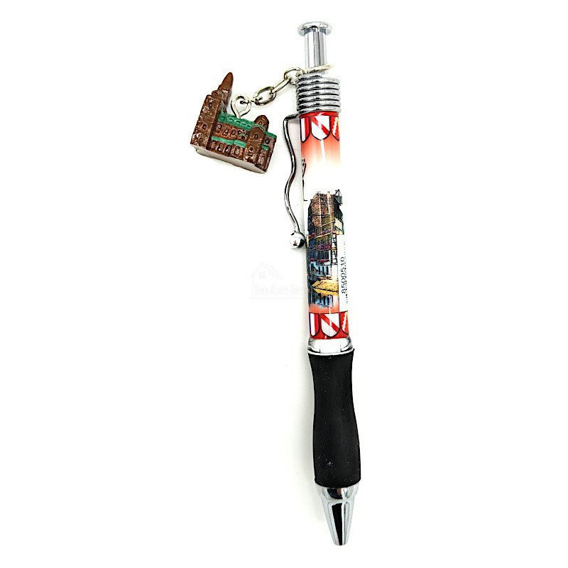 Strasbourg Ballpoint Pen with Strasbourg Cathedral Charm