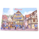 Obernai carousel merry-go-round placemat from ratkoff