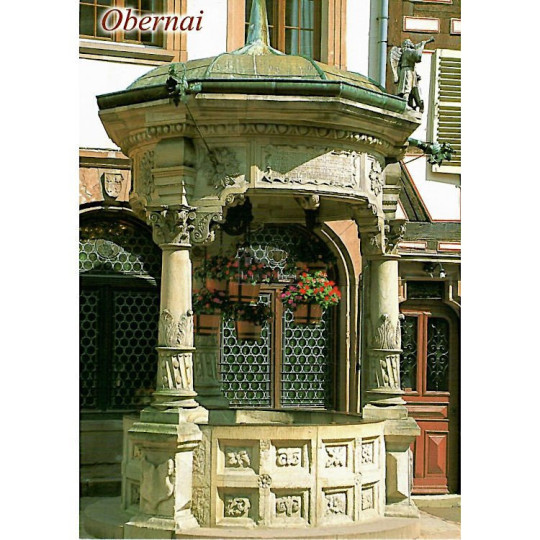 Carte Postale Puit à Six Seaux Obernai