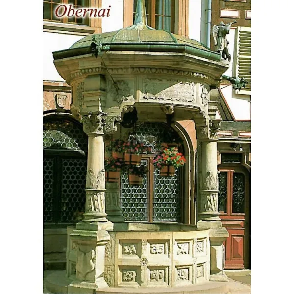Carte Postale Puit à Six Seaux Obernai