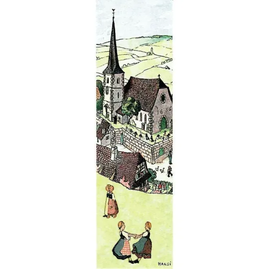 Bladwijzer Hansi Vrolijke Kinderen bij hun Dorp