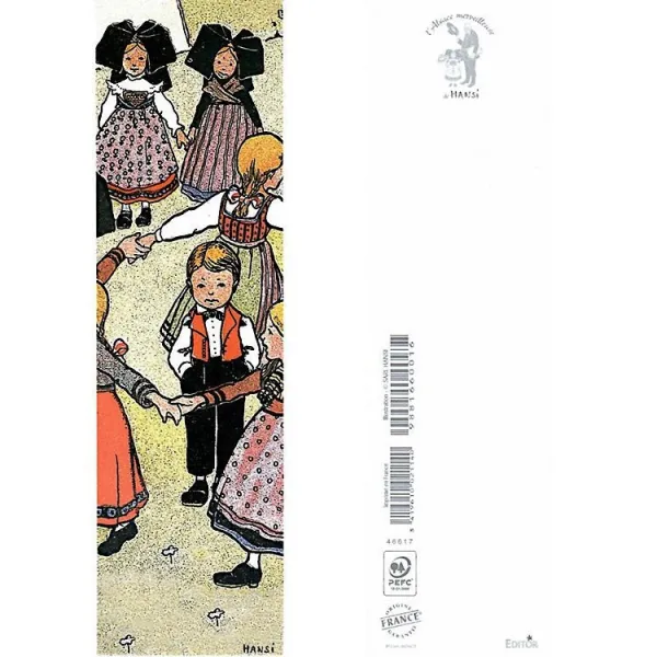 Marque Page Hansi Une Ronde d'Enfants