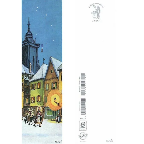 Marque Page Hansi Le Veilleur de Nuit infatigable