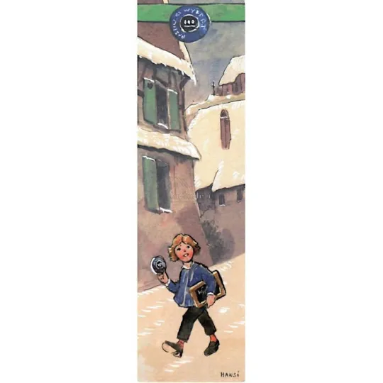 Hansi Bookmark Poster for Wybert Pastilles