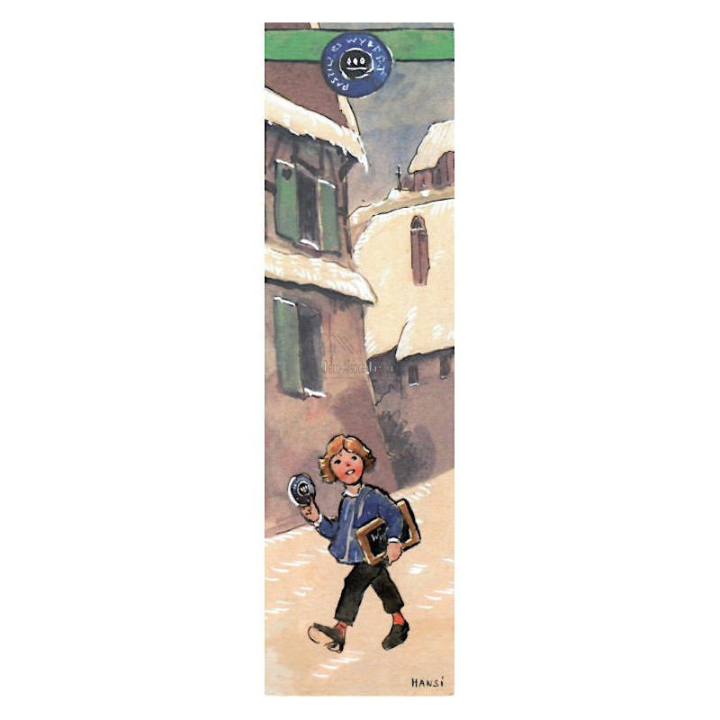 Hansi Bookmark Poster for Wybert Pastilles