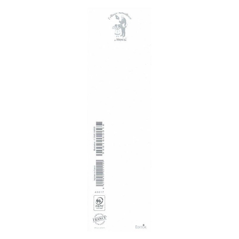 Bookmark Hansi The Snack Invitation