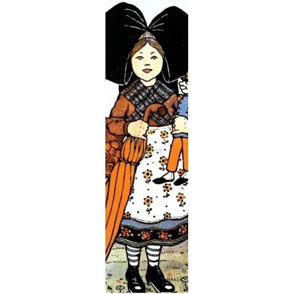 Marque Page Hansi L'Estampe et la Poupée