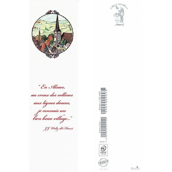 Bookmark Hansi Alsatian village