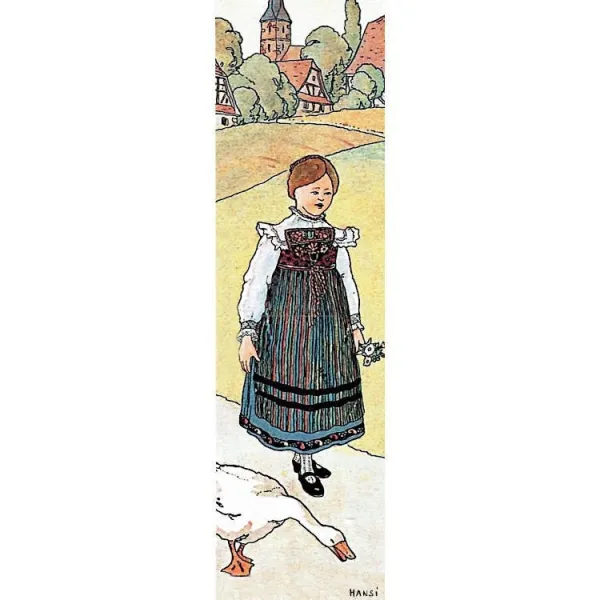 Marque Page Hansi C'est Dimanche, et nous nous promenons