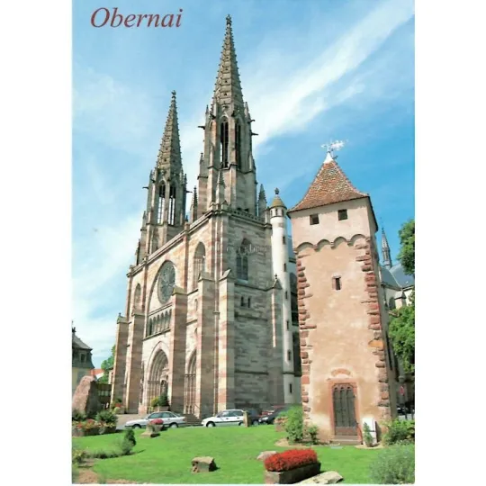 Carte Postale l'Eglise Saint Pierre et Paul Obernai
