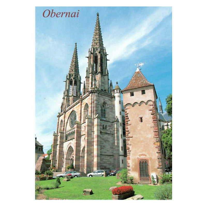 Carte Postale l'Eglise Saint Pierre et Paul Obernai