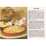 Postkarte Elsässisches Rezept Die Tofailles