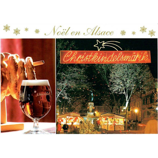 Carte Postale Christkindelsmärik de Strasbourg
