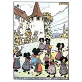 Carte Postale Hansi Entrez dans la danse, voyez comme on danse