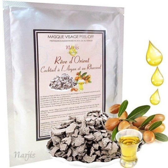 Masque Visage Rêve d'Orient à l'Argan et au Rhassoul