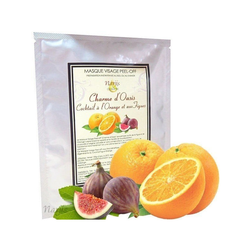 Masque Visage Charme d'Oasis aux Figues et Orange