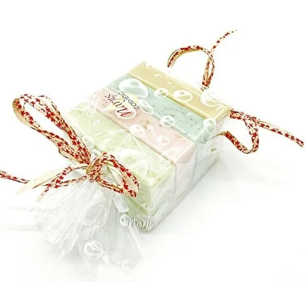 Packung mit 4 Argan-Seifen